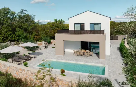 Location Maison à Dobrinj 8 personnes