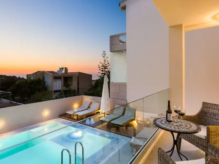 Location Maison à Almyrida 8 personnes