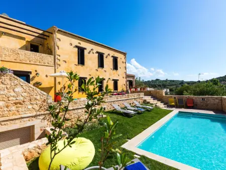 Location Maison à Angeliana Kriti 10 personnes