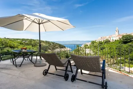 Location Maison à Vrbnik, Insel Krk, Kroatien 2 personnes