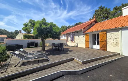 Location Maison à Longeville sur Mer 8 personnes