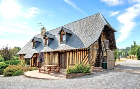 Location Maison à Saint André d'Hébertot 10 personnes