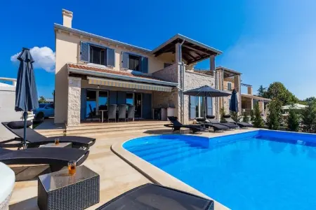 Location Villa à Kaštelir 8 personnes