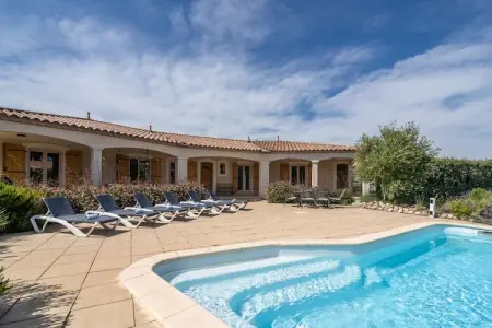 Location Villa à Pouzols Minervois (Soleil d'Oc) 6 personnes