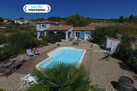 Location Villa à Félines Minervois 8 personnes