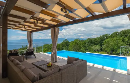 Location Maison à Kostrena 9 personnes